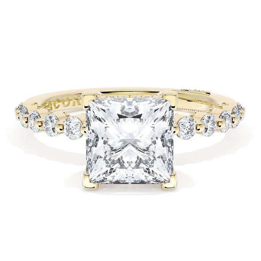 Princess Solitaire Engagement Ring