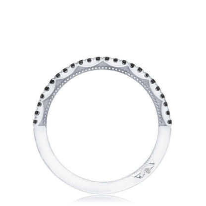 String of Black Diamonds Ring