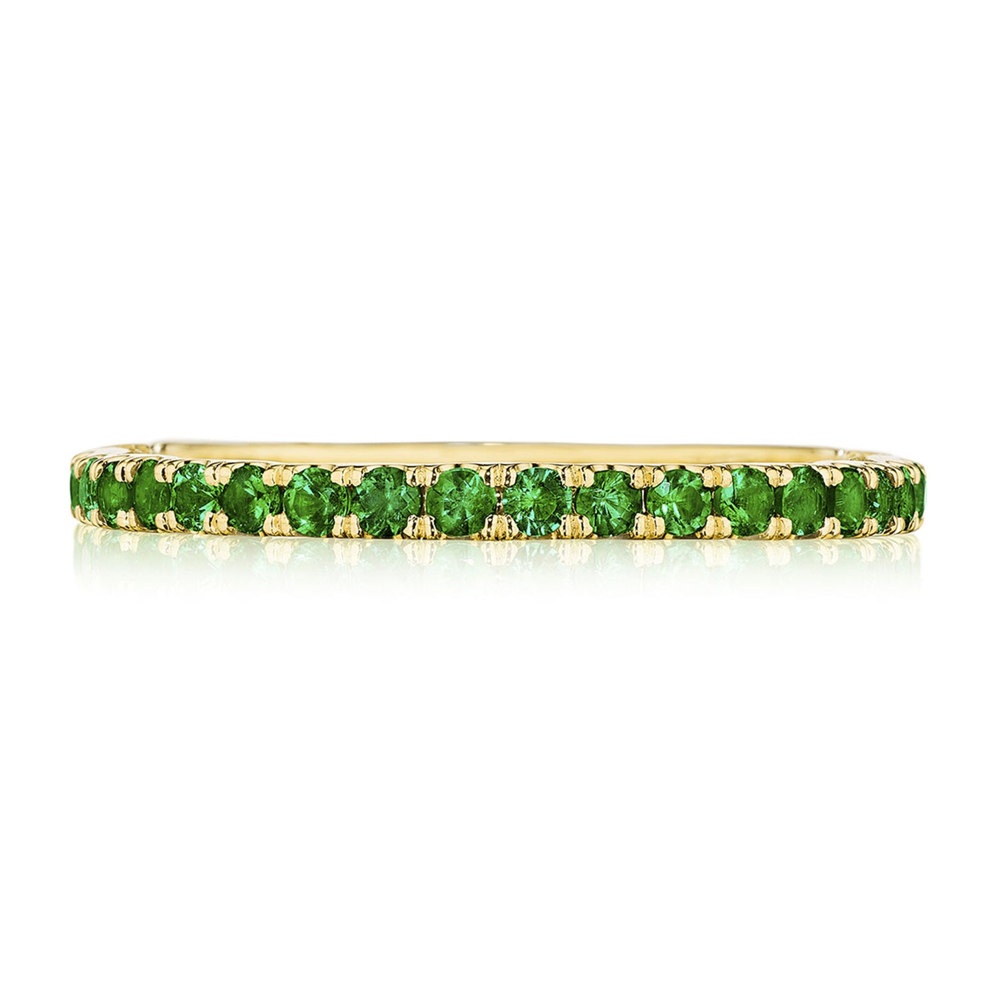 String of Emeralds Ring
