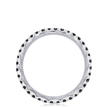 String of Black Diamonds Ring