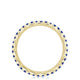 String of Sapphires Ring