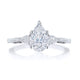 Pear 3-Stone Engagement Ring