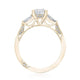 Emerald 3-Stone Engagement Ring