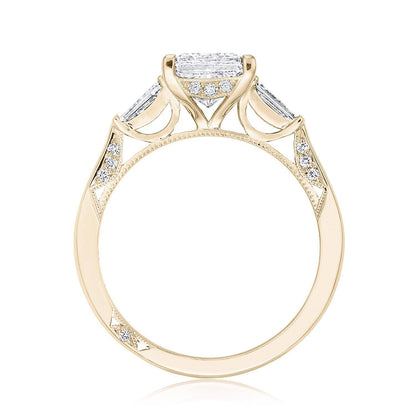 Princess 3-Stone Engagement Ring