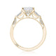Princess 3-Stone Engagement Ring