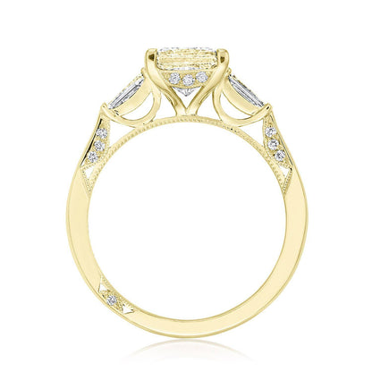 Princess 3-Stone Engagement Ring