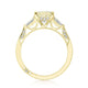 Princess 3-Stone Engagement Ring