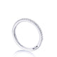 French Pavé Diamond Wedding Band - 1.5mm