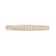 French Pavé Diamond Wedding Band - 1.5mm