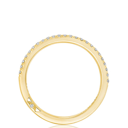 French Pavé Diamond Wedding Band - 1.5mm