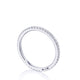 French Pavé Diamond Wedding Band - 1.5mm