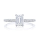 Emerald Solitaire Engagement Ring