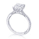 Emerald Solitaire Engagement Ring