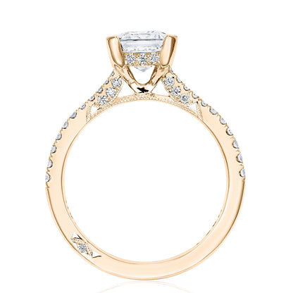 Emerald Solitaire Engagement Ring