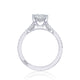 Princess Solitaire Engagement Ring