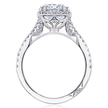 Round Bloom Engagement Ring