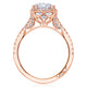 Round Bloom Engagement Ring