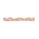 Crescent Crown Ring with Diamond