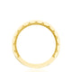 Crescent Crown Ring with Diamond