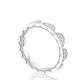 Crescent Crown Ring with Diamond