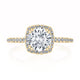 Cushion Bloom Engagement Ring