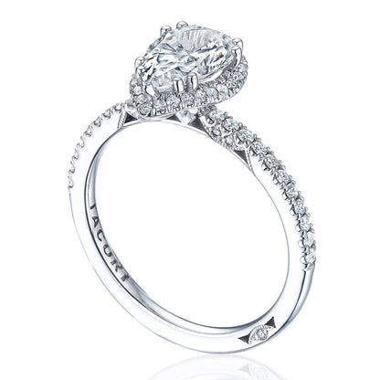 Pear Bloom Engagement Ring
