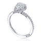 Pear Bloom Engagement Ring
