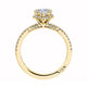 Pear Bloom Engagement Ring