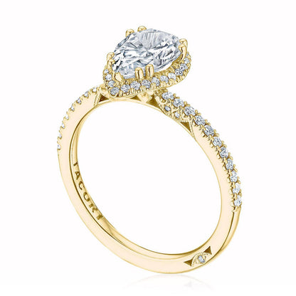 Pear Bloom Engagement Ring