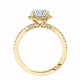 Round Bloom Engagement Ring