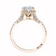 Round Bloom Engagement Ring