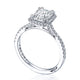 Emerald Bloom Engagement Ring