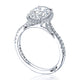 Oval Bloom Engagement Ring