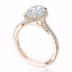 Oval Bloom Engagement Ring
