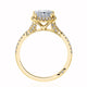 Oval Bloom Engagement Ring