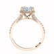 Princess Bloom Engagement Ring