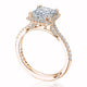Princess Bloom Engagement Ring