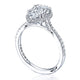 Pear Bloom Engagement Ring
