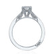 Princess Bloom Engagement Ring