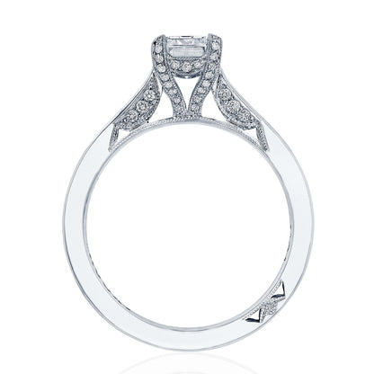 Emerald Solitaire Engagement Ring