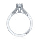 Emerald Solitaire Engagement Ring