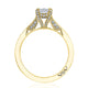 Emerald Solitaire Engagement Ring