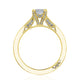 Princess Solitaire Engagement Ring