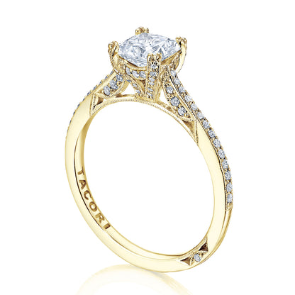Princess Bloom Engagement Ring