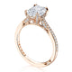 Emerald Solitaire Engagement Ring