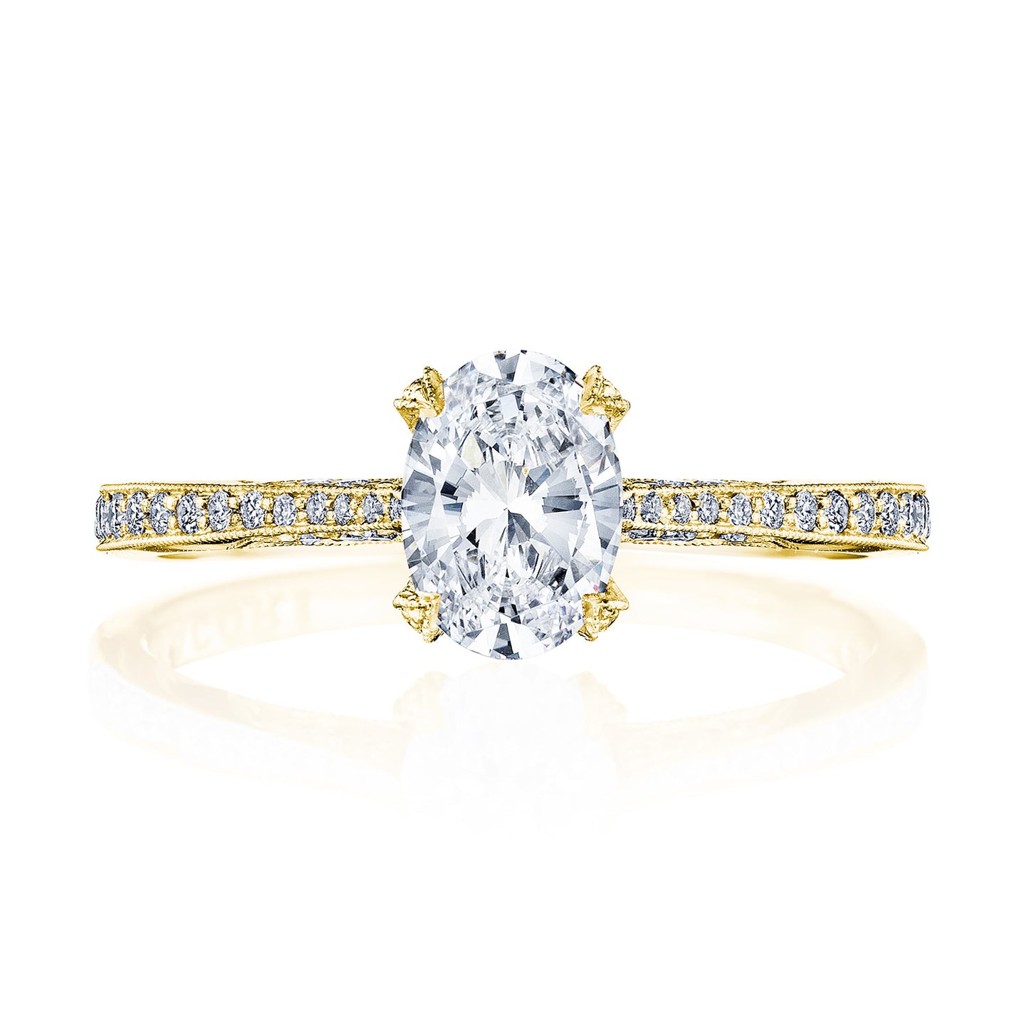 Oval Solitaire Engagement Ring