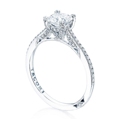 Princess Solitaire Engagement Ring