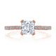 Princess Solitaire Engagement Ring