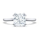 Cushion Solitaire Engagement Ring