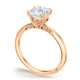Cushion Solitaire Engagement Ring